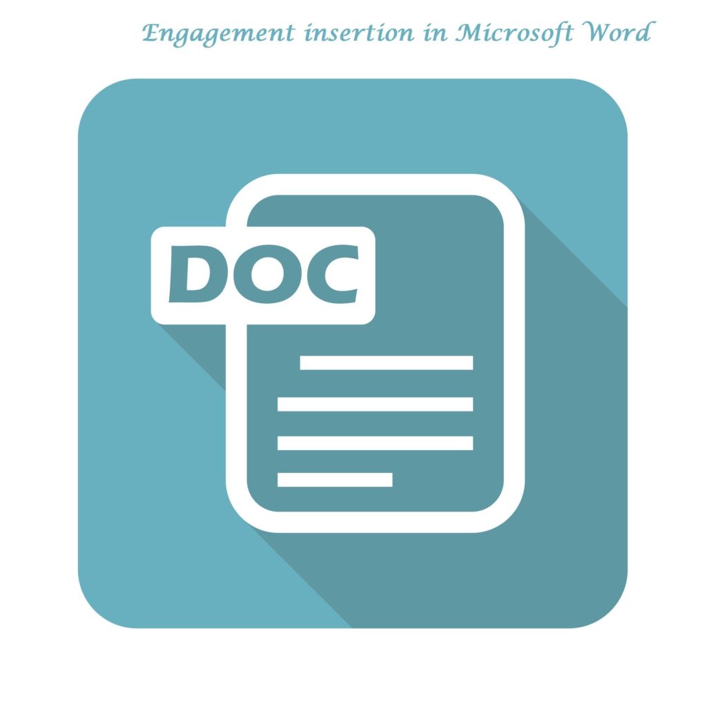 engagement-insertion-in-word